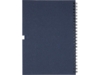 Блокнот A5 Luciano Eco с карандашом (синий) A5 (Изображение 3)