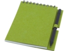 Блокнот A6 Luciano Eco с карандашом (зеленый) A6
