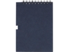 Блокнот A6 Luciano Eco с карандашом (синий) A6 (Изображение 3)