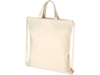 Сумка-рюкзак Pheebs из переработанного хлопка, 210 г/м² (натуральный)  (Изображение 1)