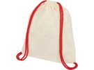 Рюкзак Oregon с цветными веревками (красный/бежевый) 