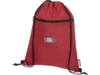 Рюкзак Ross из переработанного ПЭТ (темно-красный)  (Изображение 6)