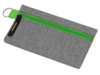 Пенал Holder из переработанного полиэстера RPET  (зеленый/зеленый/серый)  (Изображение 1)