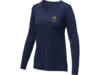 Пуловер Stanton с V-образным вырезом, женский (темно-синий) XL (Изображение 4)