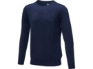 Пуловер Merrit с круглым вырезом, мужской (темно-синий) 3XL