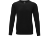 Пуловер Merrit с круглым вырезом, мужской (черный) 3XL (Изображение 2)