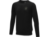 Пуловер Merrit с круглым вырезом, мужской (черный) 3XL (Изображение 6)