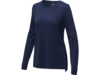 Пуловер Merrit с круглым вырезом, женский (темно-синий) L (Изображение 1)