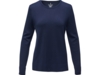 Пуловер Merrit с круглым вырезом, женский (темно-синий) L (Изображение 2)