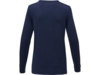 Пуловер Merrit с круглым вырезом, женский (темно-синий) L (Изображение 3)