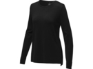 Пуловер Merrit с круглым вырезом, женский (черный) XS
