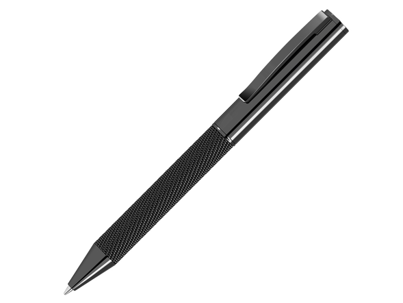 Ручка металлическая шариковая из сетки MESH (стальной)  (Изображение 1)