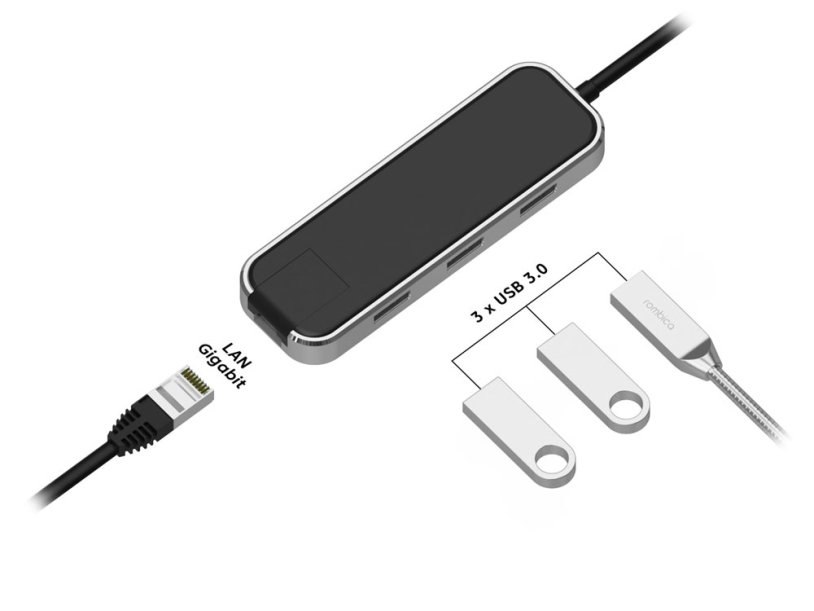 Хаб USB Type-C 3.0 Chronos (Изображение 11)