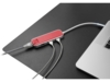 Хаб USB Type-C 3.0 Chronos (красный)  (Изображение 8)