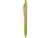 Ручка из бамбука и переработанной пшеницы шариковая Nara (зеленый/дерево)  (Изображение 3)