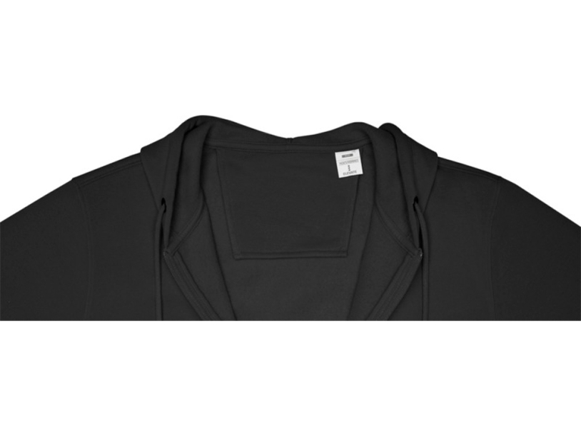 Толстовка на молнии Theron мужская (черный) 2XL (Изображение 4)