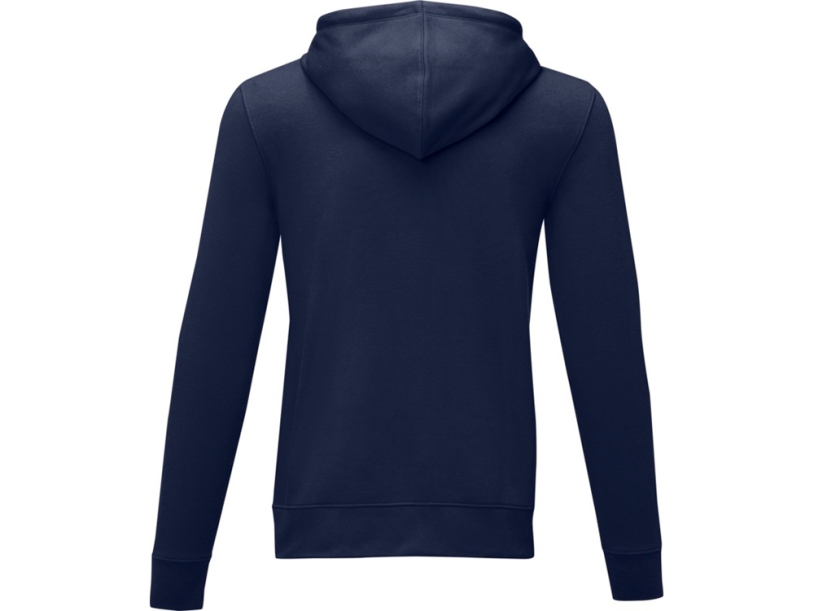 Толстовка на молнии Theron мужская (темно-синий) 5XL (Изображение 3)