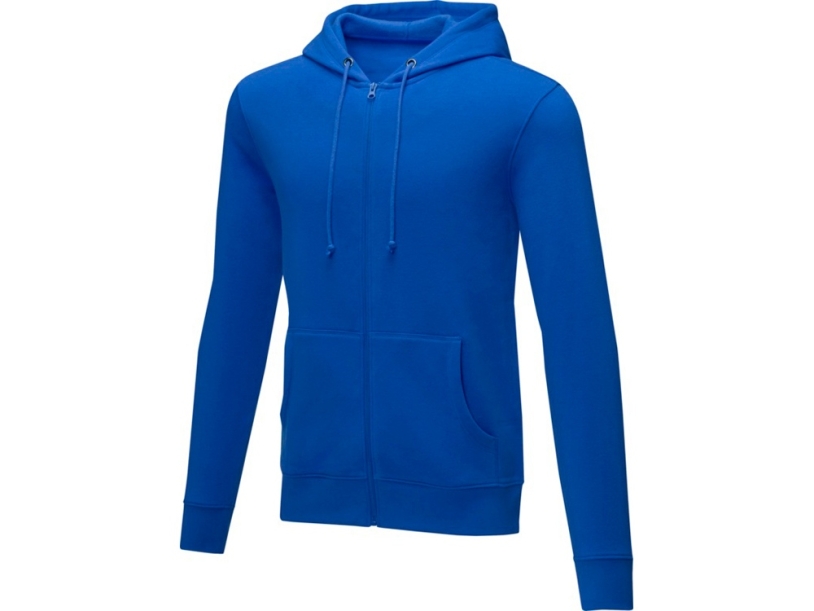 Толстовка на молнии Theron мужская (синий) 2XL (Изображение 1)