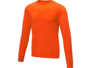 Свитер с круглым вырезом Zenon мужской (оранжевый) XL