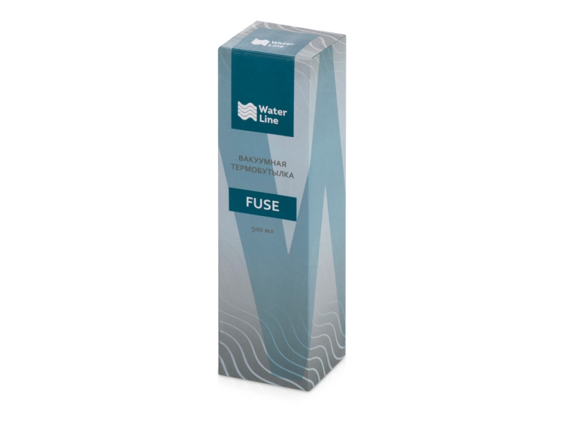 Вакуумная герметичная термобутылка Fuse с 360° крышкой, 500 мл (черный)  (Изображение 7)