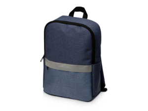 Рюкзак Merit со светоотражающей полосой (светло-синий/синий) 