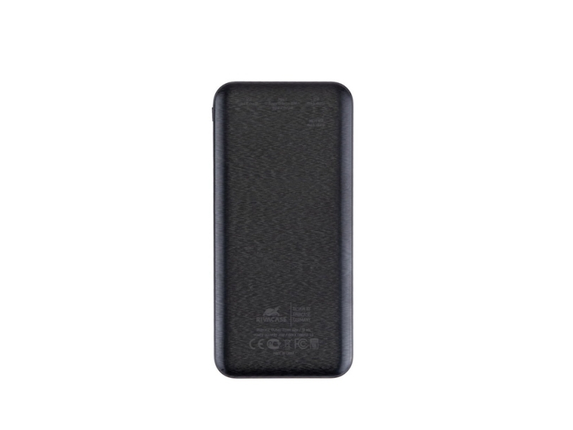 Внешний аккумулятор с дисплеем, 10000 mAh (черный)  (Изображение 2)