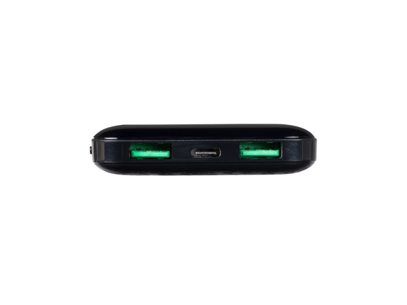 Внешний аккумулятор с дисплеем, 10000 mAh (черный)  (Изображение 5)