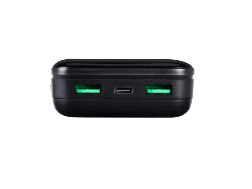 RIVACASE VA2582 (20 000mAh), QC/PD 22.5W внешний аккумулятор с дисплеем, черный /24 (Изображение 5)