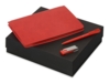Подарочный набор Notepeno с блокнотом А5, флешкой и ручкой (красный/красный/красный)  (Изображение 1)