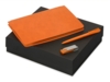 Подарочный набор Notepeno с блокнотом А5, флешкой и ручкой (оранжевый/оранжевый/оранжевый)  (Изображение 1)