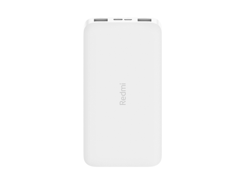 Внешний аккумулятор Redmi Power Bank, 10000 мАч (белый)  (Изображение 1)