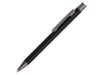 Ручка шариковая металлическая Straight (черный)  (Изображение 1)