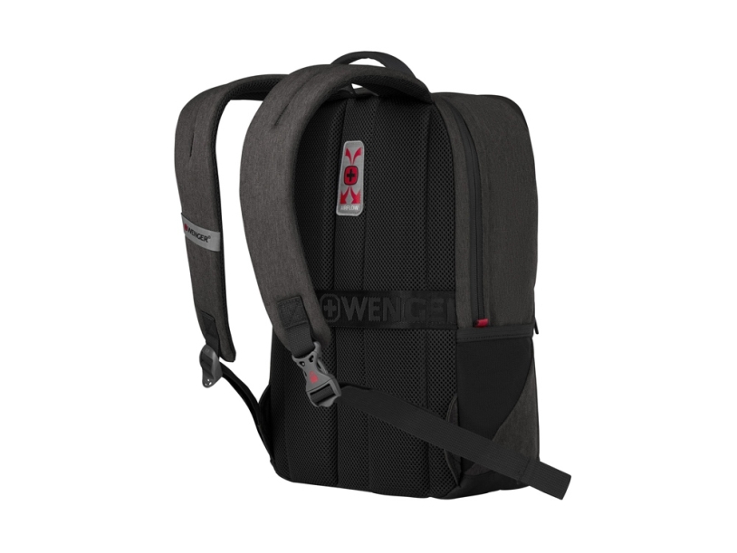 Рюкзак WENGER MX Reload 14, серый, 100% полиэстер, 28х18х42 см, 17 л (Изображение 3)