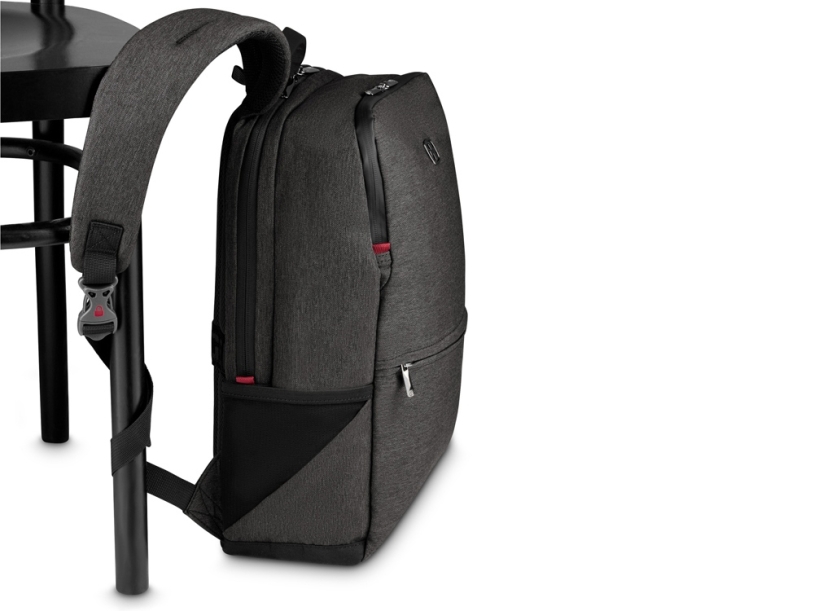 Рюкзак WENGER MX Reload 14, серый, 100% полиэстер, 28х18х42 см, 17 л (Изображение 5)