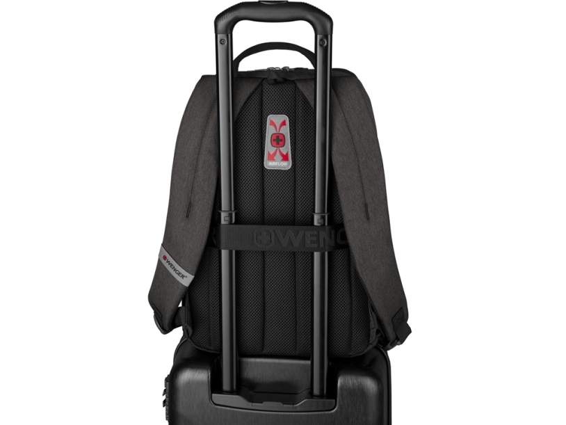 Рюкзак WENGER MX Reload 14, серый, 100% полиэстер, 28х18х42 см, 17 л (Изображение 6)