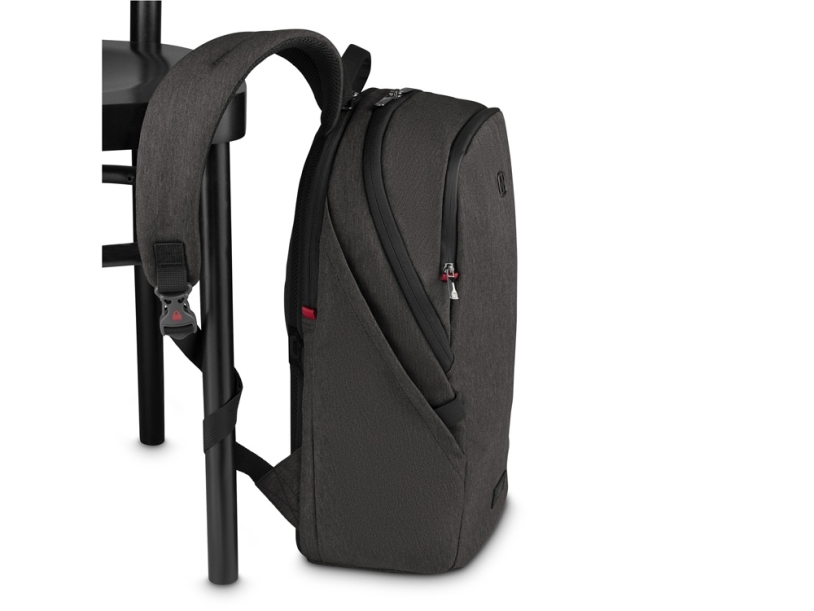 Рюкзак WENGER MX Light 16, серый, 100% полиэстер, 31х20х44 см, 21 л (Изображение 5)