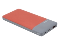Внешний аккумулятор NEO Charge 5C, 10000 mAh (красный/светло-серый) 