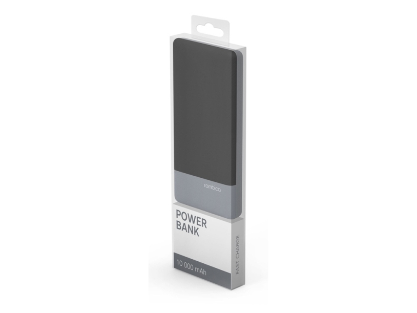 Внешний аккумулятор NEO Charge 1C, 10000 mAh (черный/светло-серый)  (Изображение 6)