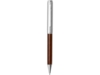 Ручка металлическая шариковая Fabrizio (коричневый/серебристый)  (Изображение 2)