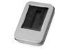Коробка для флеш-карт с мини чипом Этан, серебристый (Изображение 1)
