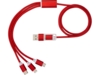Универсальный зарядный кабель 3-в-1 с двойным входом (Изображение 2)