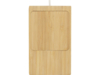 Беспроводное зарядное устройство из бамбука Jetty, 10 Вт, натуральный (Изображение 6)