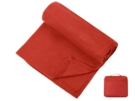 Плед для путешествий Flight в чехле с ручкой и карманом (красный) 