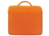 Плед для путешествий Flight в чехле с ручкой и карманом (оранжевый)  (Изображение 4)