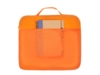 Плед для путешествий Flight в чехле с ручкой и карманом (оранжевый)  (Изображение 5)