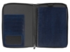 Бизнес-блокнот на молнии А5 Fabrizio с RFID защитой (темно-синий)  (Изображение 7)