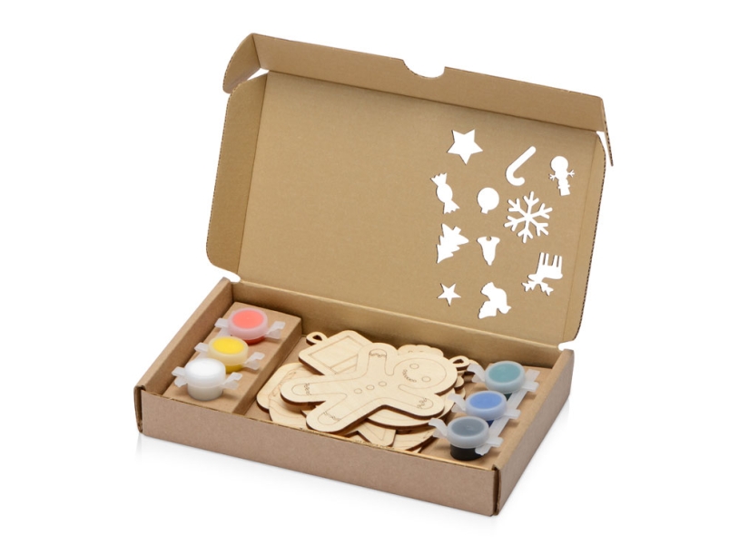 Подарочный набор для раскрашивания Christmas Toys (Изображение 1)