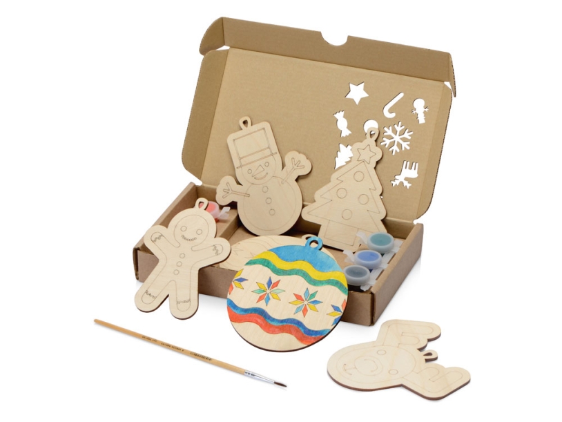 Подарочный набор для раскрашивания Christmas Toys (Изображение 4)