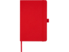 Блокнот А5 Honua из переработанных материалов (красный)  (Изображение 2)