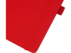 Блокнот А5 Honua из переработанных материалов (красный)  (Изображение 6)